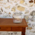 Bonbonni&egrave;re en verre sans couvercle