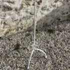 Pupitre fer forgé blanc