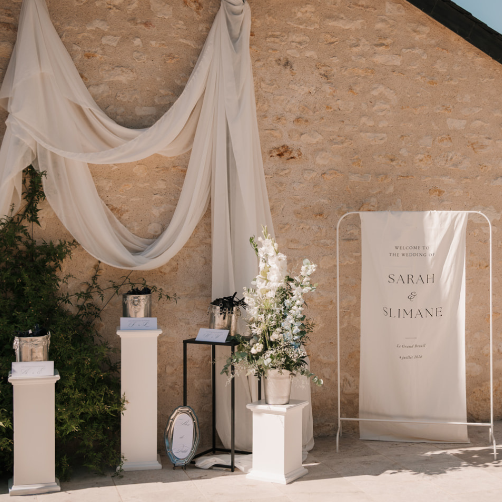 Seau vintage chrome Moët & Chandon