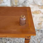 Soliflore cylindrique à col or taupe