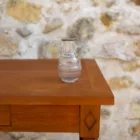 Soliflore en verre transparent