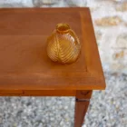 Soliflore ovale à feuillages orange