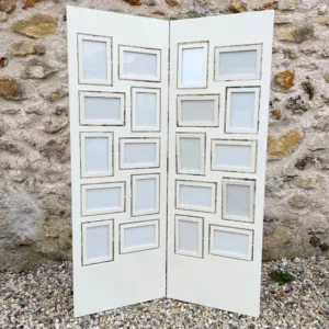 Paravent pêle-mêle photos