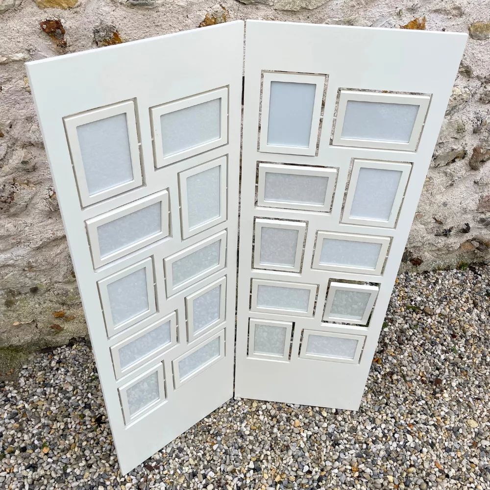 Paravent pêle-mêle photos