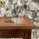 Photophore rond en verre pointé