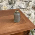 Soliflore cylindrique col or vert foncé