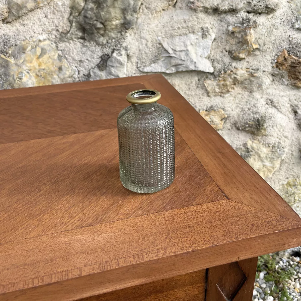 Soliflore cylindrique col or vert foncé