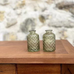 Soliflores vert bas losanges