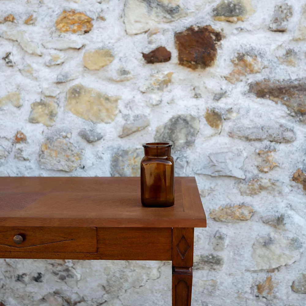 Vase ambré vintage Vase ambré vintage