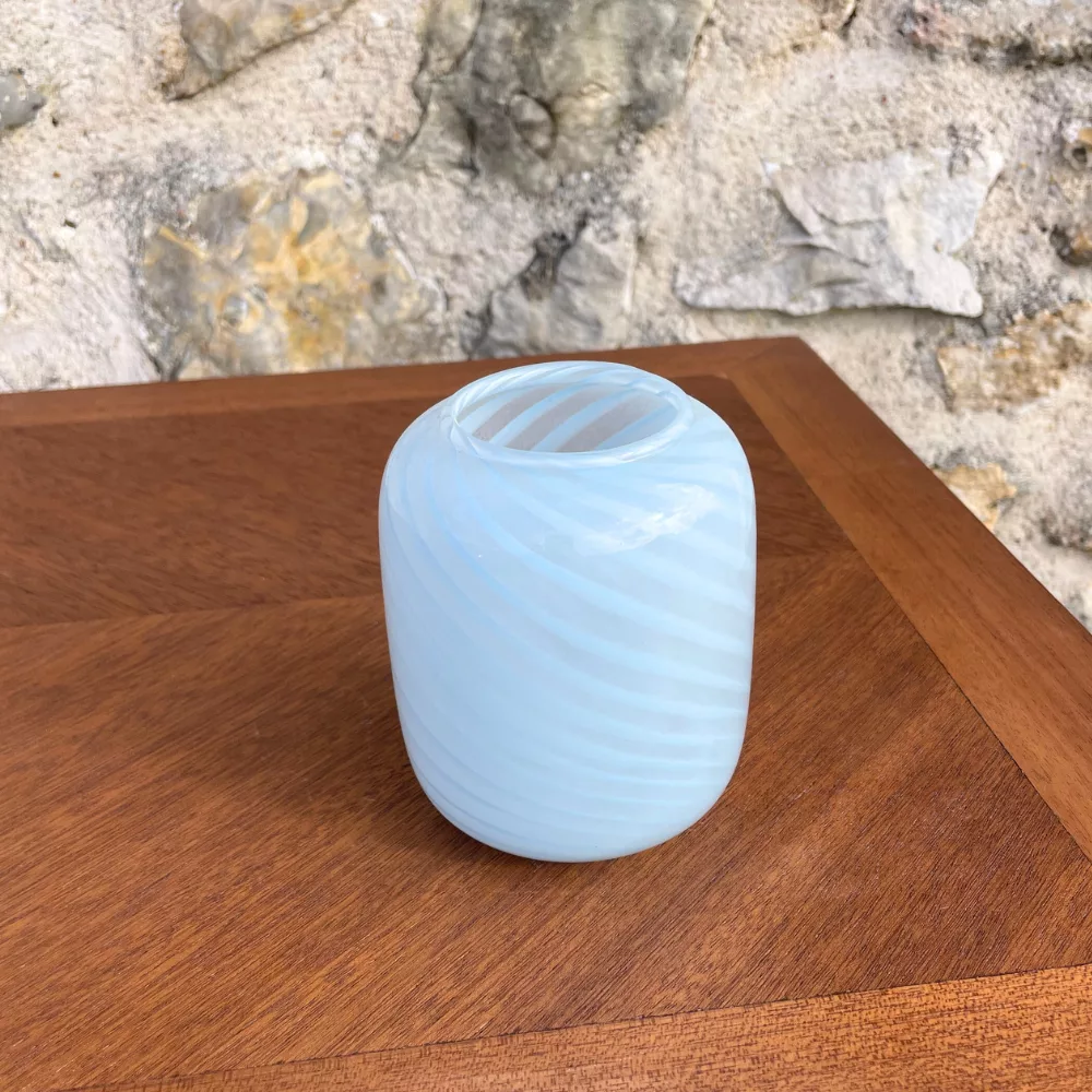 Vase candy bleu ciel