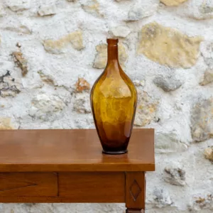 Vase vintage ambré
