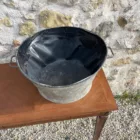 Bassine en zinc étanche