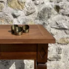 Photophore fer bronze