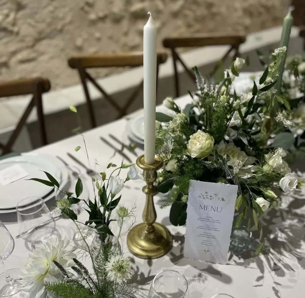 Inspiration champ&ecirc;tre pour une d&eacute;coration de table