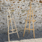Duo de chevalets bois clair