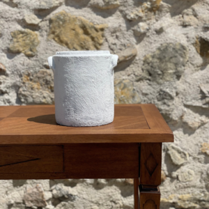 Pot grès cylindrique grand