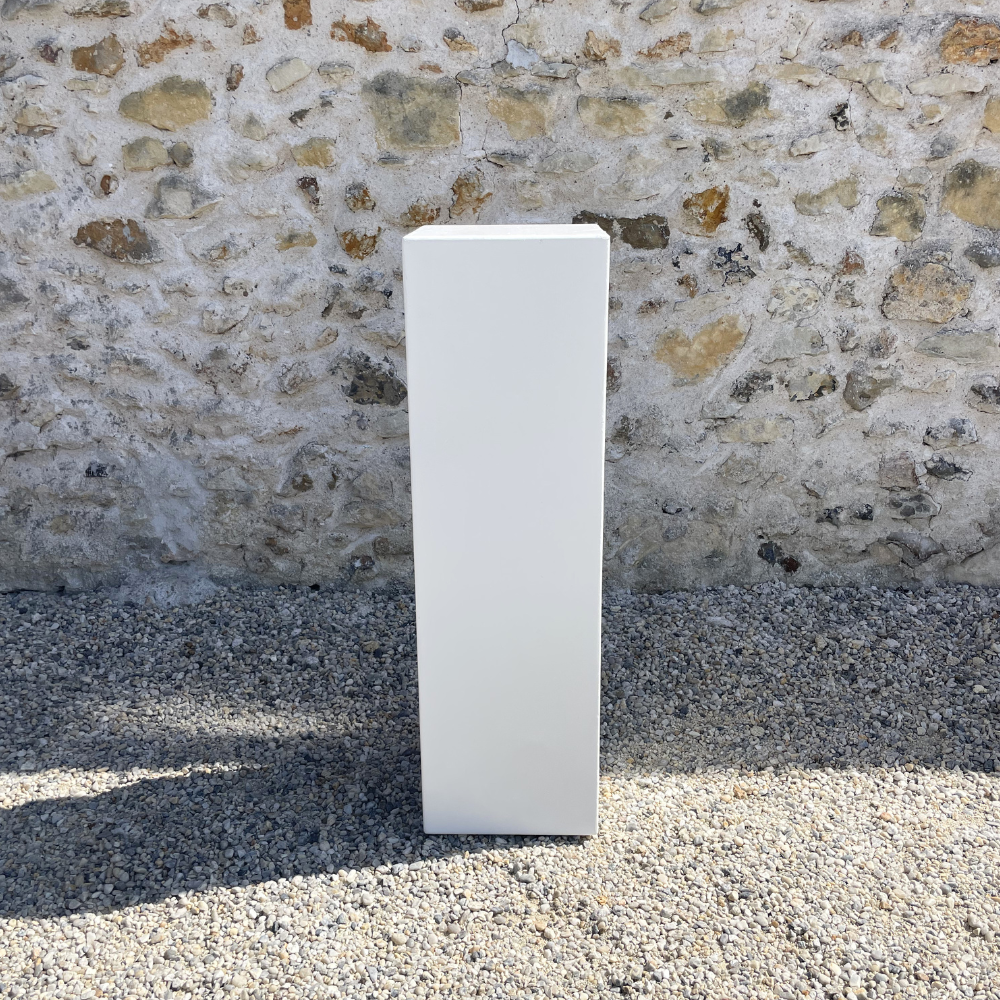 Colonne blanche 1m