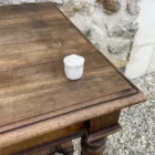Mini bougeoir rose porcelaine