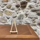 Pancarte plexi transparent chevalet
