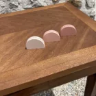 Porte-papeterie bois lune nude