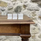 Porte-papeterie porcelaine roses