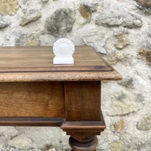 Porte-papeterie porcelaine tournesol