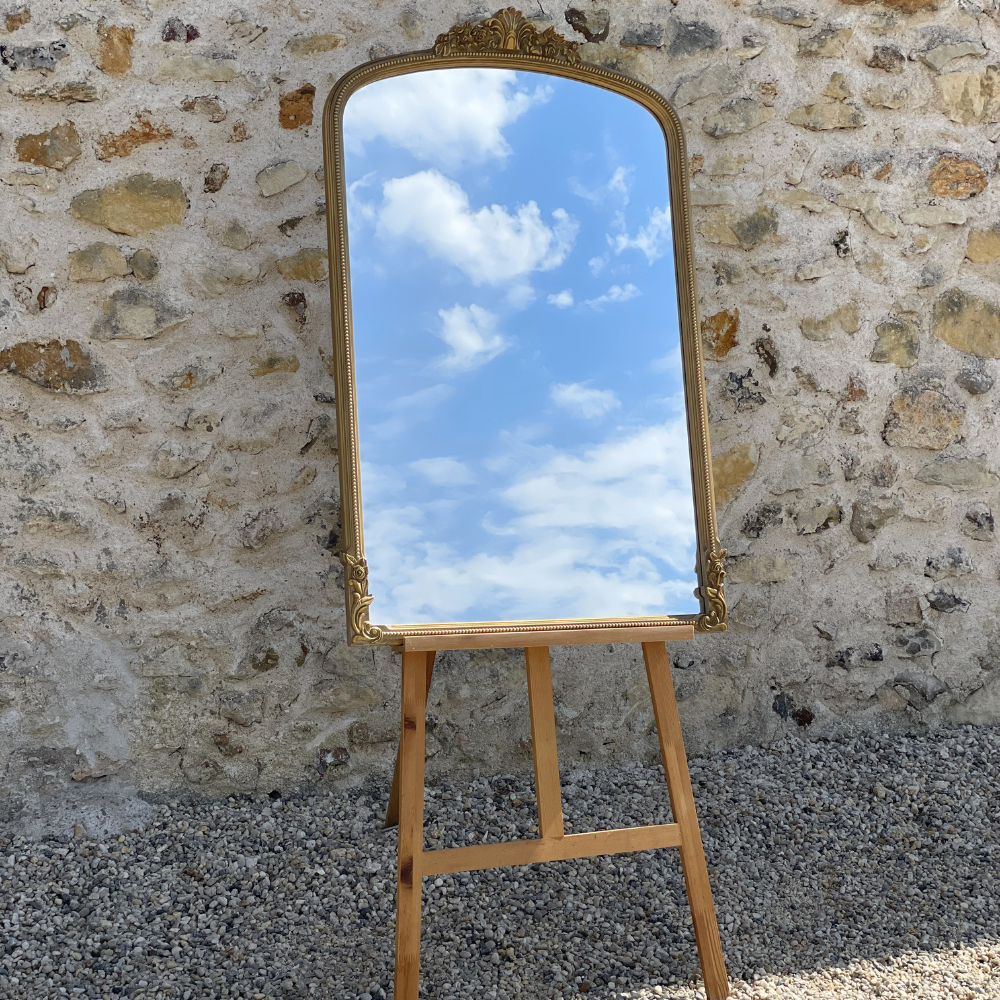 Chevalet et miroir