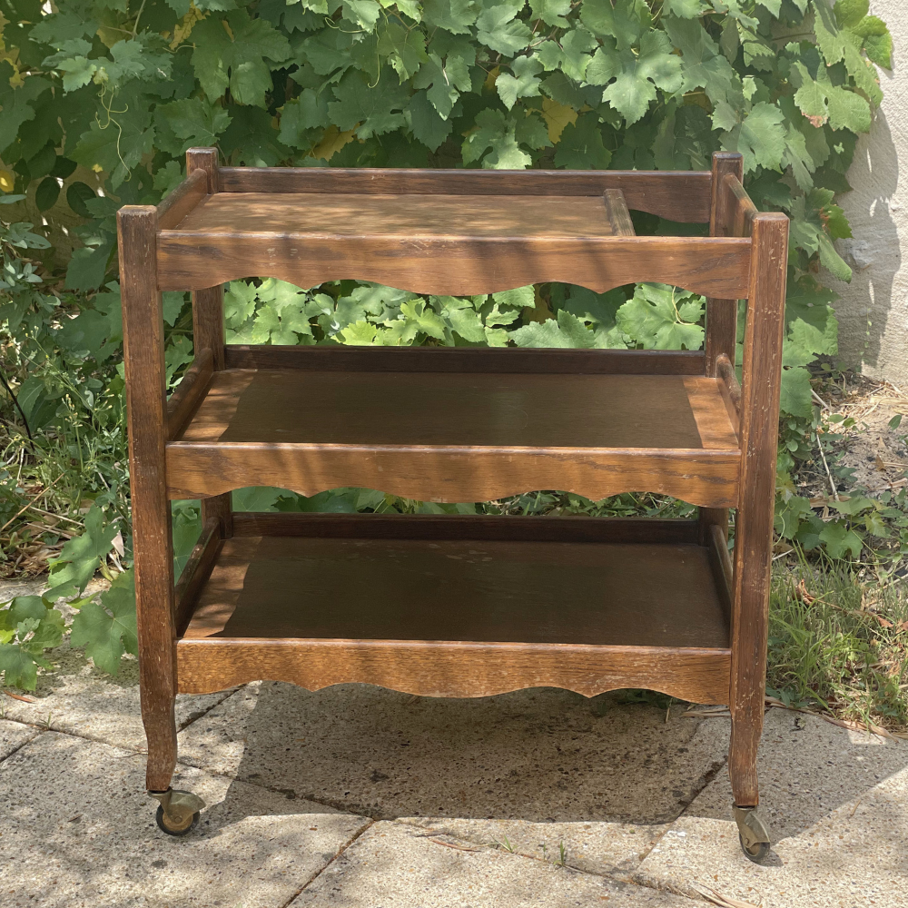Desserte vintage en bois