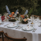 Lampe de table tendance or et verre