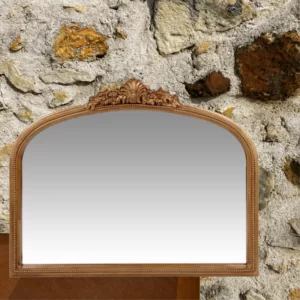 Miroir arche baroque or M