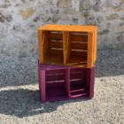 Caisses à colorées