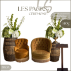 Location décoration de cérémonie laïque-Pack Broa