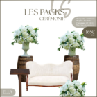 Location décoration de cérémonie laïque-Pack Ella