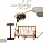 Location décoration de cérémonie laïque-Pack Raza