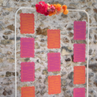 Plan de table ondulé