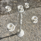 Chandelier XXL crème