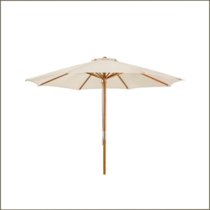 Parasol écru