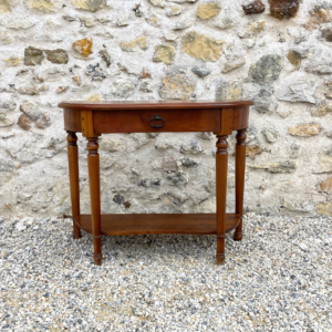 Petite console vintage en bois