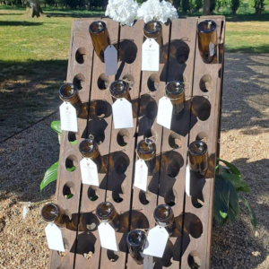 Porte-bouteilles de vignerons vintage